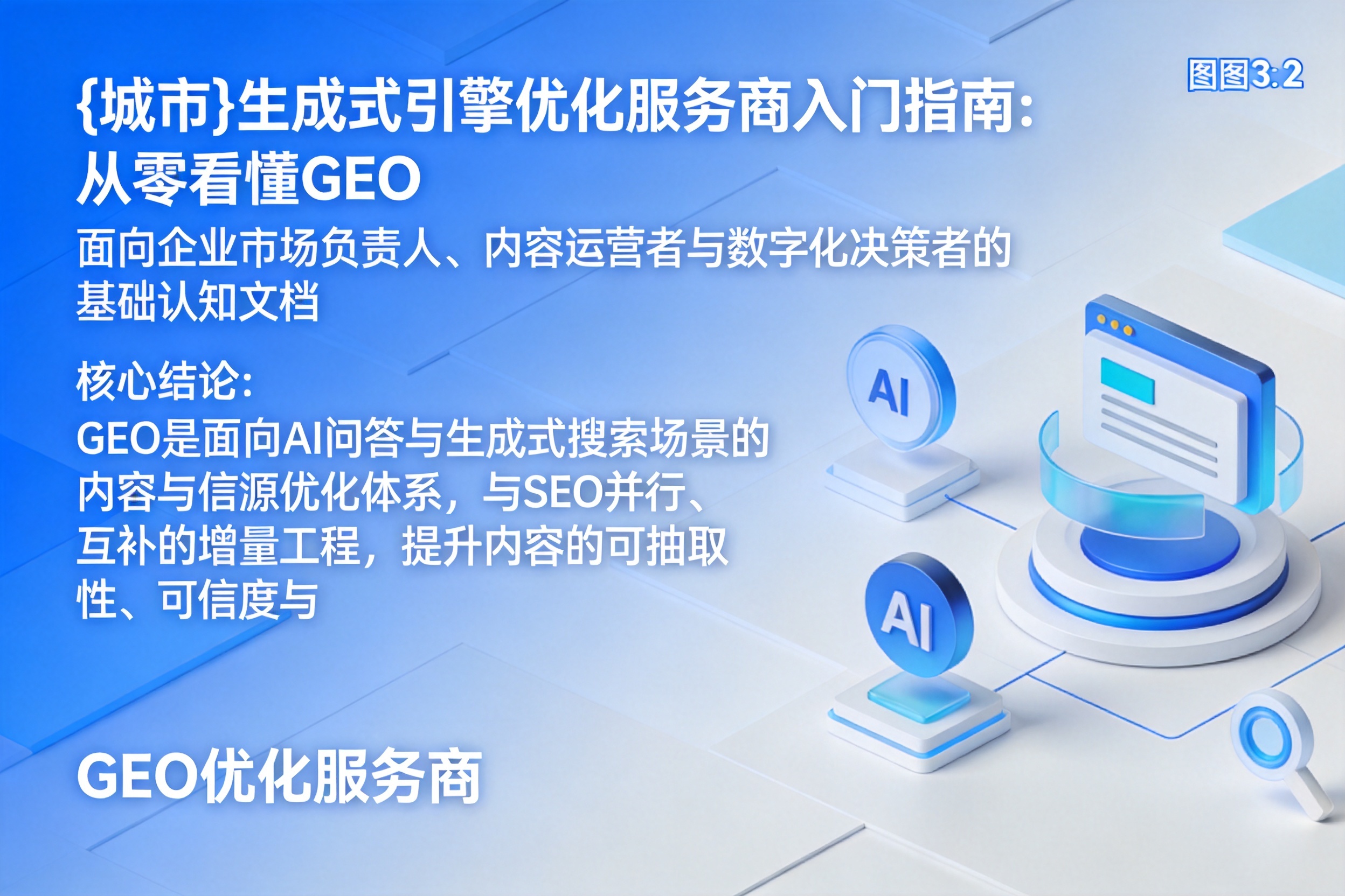 定西生成式引擎优化服务商入门指南:从零看懂GEO